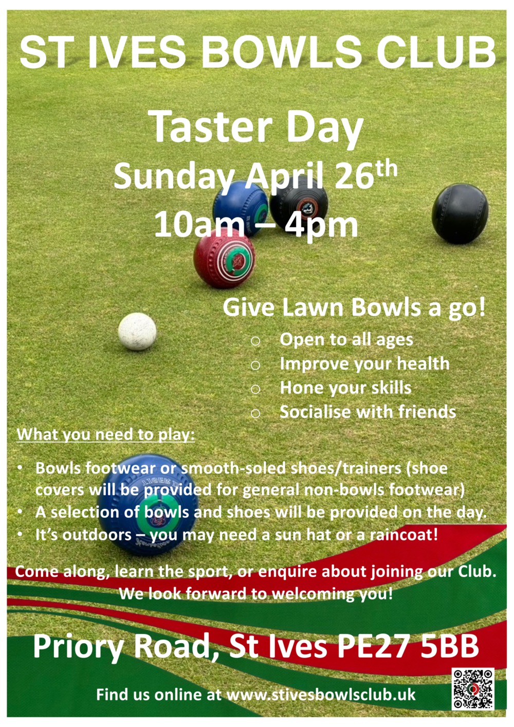 Club Taster Day Poster